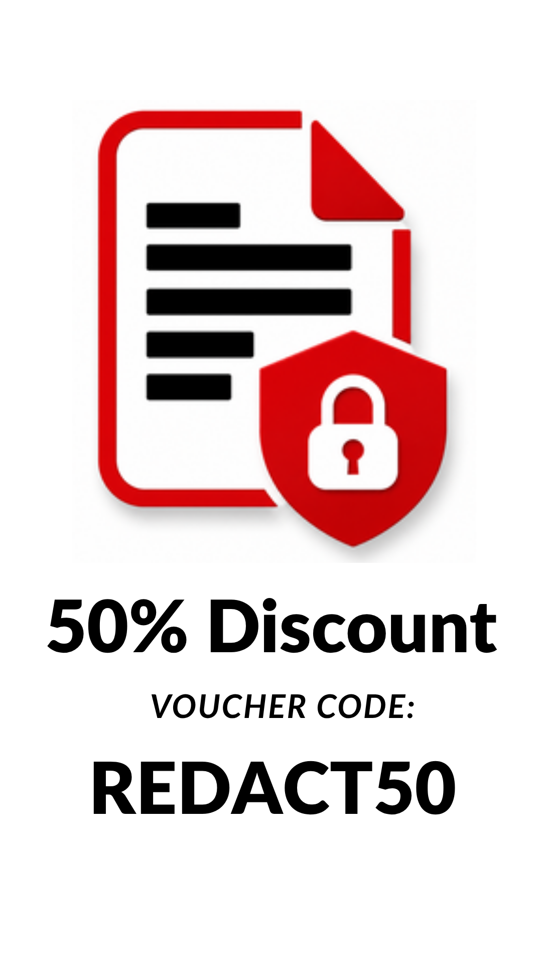 Save 50% on RedAction Full Access with voucher code REDACT50